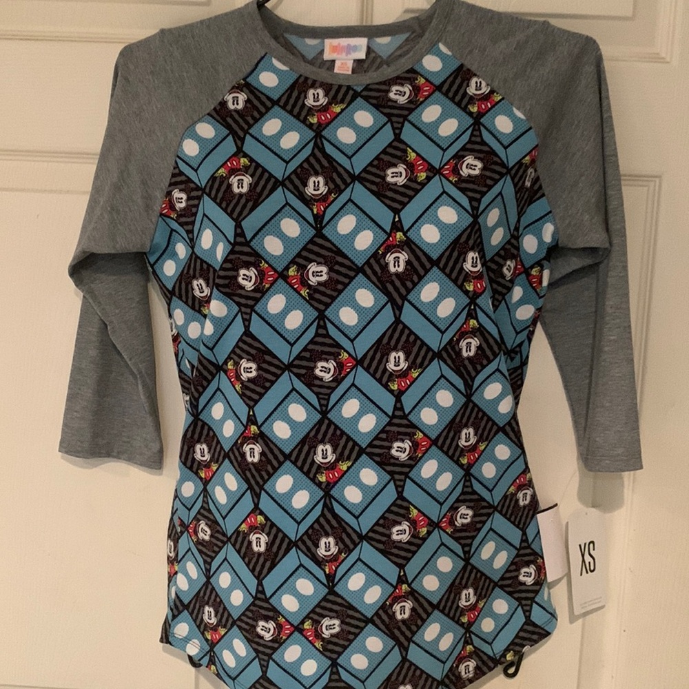 LuLaRoe Tee Shirt With Mickey Mouse Size XS